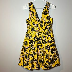 J. Crew Sun Flower Mini Dress